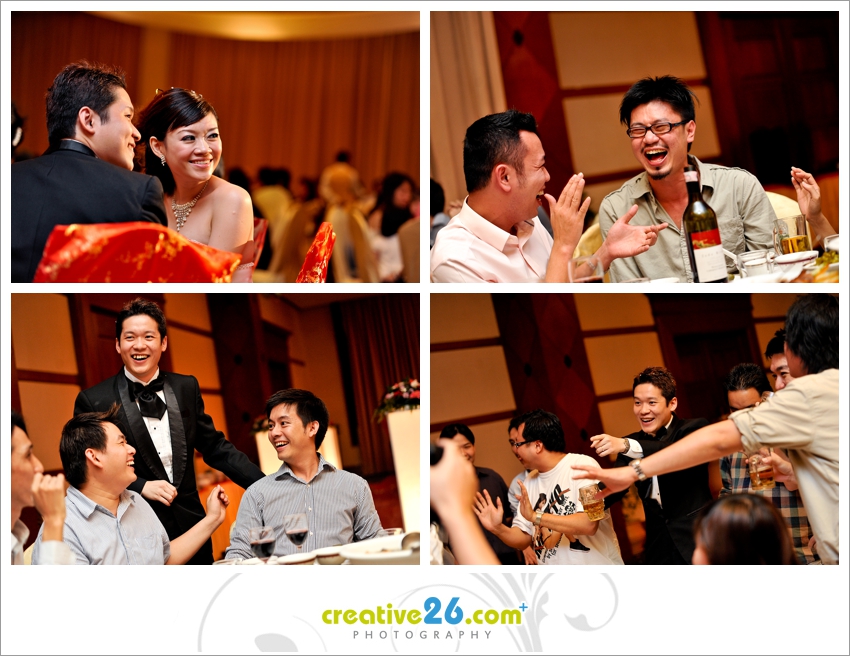 Kelvin & Chia Chia's Weddin Photograhy at Penang, Gurney Hotel wedding dinner - creative26.com - Penang Wedding Photographer